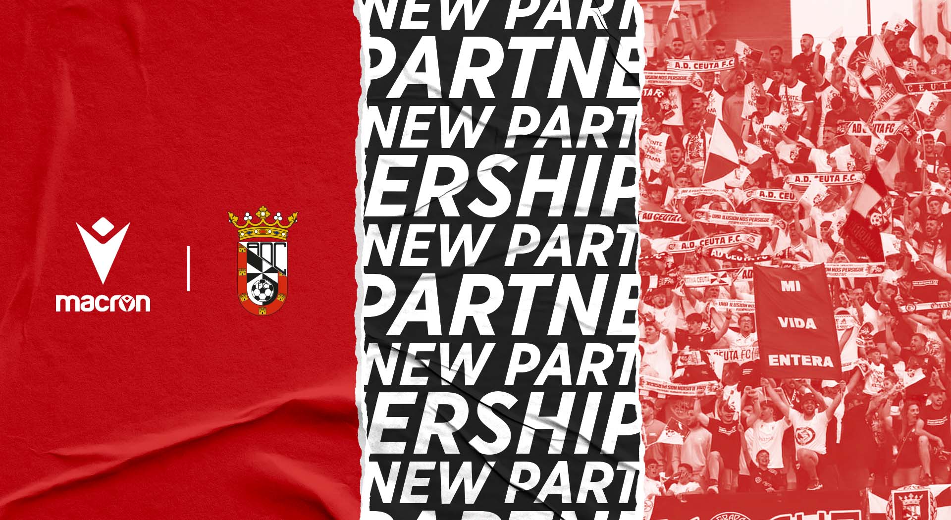 Macron is AD Ceuta FC’s new technical sponsor